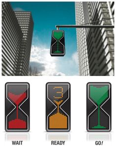 an image of traffic lights with different colors