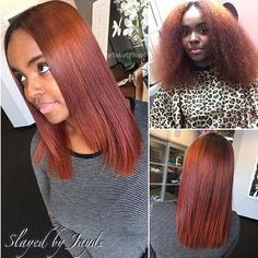 Beautiful blowout and hair color by #memphisstylist @slayedbyjayde_ Fall color#voiceofhair========================== Go to VoiceOfHair.com ========================= Find hairstyles and hair tips! ========================= Straight Hair Cuts, Dyed Natural Hair, Natural Hair Beauty, Silk Press, Haircuts For Fine Hair, Hair Life, Hair Inspiration Color, Fall Color, Natural Hair Color