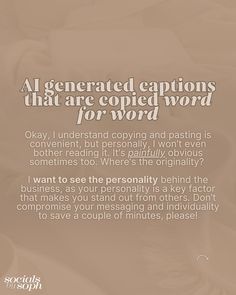 I’ve seen quite a lot of these lately, and let’s just say they aren’t my cuppa tea 🫖.. What have you seen on socials lately that’s left you feeling bored and deflated? Let me know 🤍⤵️ #socialmediamanagerlife #socialmediatrends #socialmediatips #socialmediastrategy #socialmediastrategist #socialmediathoughts #girlbossing #hustleculture #marketingknowledge #marketingthoughts #contentcreation #bizowners #freelancelife #ipswichbusiness Content Creation