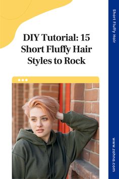 Check out these 15 short fluffy hairstyles for a voluminous and funky look. Perfect for your next hair transformation! Fluffy Hair Styles, Short Fluffy Hairstyles, Fluffy Hairstyles, Short Fluffy Hair, Colored Bangs, Heavy Bangs, Large Curls, Silver Hair Color, Blonde Hair Shades