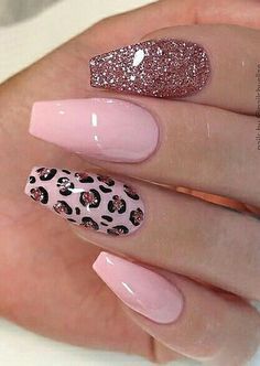 Keep it light and fresh with soft nail designs that offer an effortless, breezy style! #softnails #freshnails #nailart #naildesigns #manicure #effortlessnails #nailtrends Spring Nails 2020, Easter Nail Designs, Leopard Print Nails, Print Nails, Nails Colors, Nails 2020, Nail Swag, Pink Nail Designs, Spring Nail Art