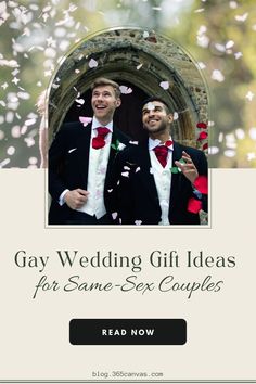 Need some inspiration for a gay wedding gift? Our list will give you the best same-sex marriage gift ideas for your favorite gay couple. Explore now. #gayweddinggifts #gaycouple #samesex #weddinggifts #giftideas Marriage Gift Ideas, Marriage Gift, Marriage Gifts, Gay Wedding, Positive Messages, Wedding Anniversary Gifts