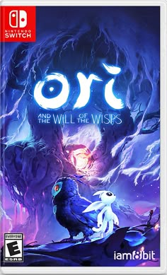 the cover art for ori and the will of the wisps on nintendo switch