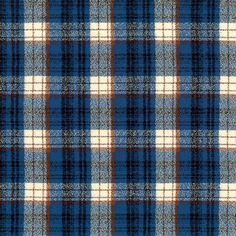 Robert Kaufman Fabrics: SRKF-18958-4 BLUE from Mammoth Flannel Toddler Harem Pants, Plaid Flannel Fabric, Patterned Fabrics, Nautical Pattern, Crib Sets, Robert Kaufman Fabrics, Check Fabric, Robert Kaufman, Fabric Bundle