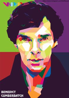 the poster for benedict cumberach's upcoming album, which features an image of him