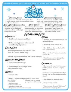 Christmas Family Movie Night The Snowman Movie, Family Movie Night Themes, Disney Movie Night Menu, Disney Themed Movie Night, Disney Movie Night Food, Disney Movie Night Dinner, Movie Night Dinner, Movie Night Theme, Holiday Movie Night