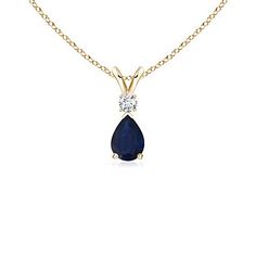 Blue Sapphire Diamond Pendant, Sapphire Diamond Pendant, Blue Sapphire Pendant, Sapphire Necklace Pendants, September Birthstone Jewelry, Blue Sapphire Diamond, Blue Tanzanite, Sapphire Pendant