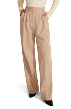 Favorite Daughter The Favorite Pant Pleat Pants | Nordstrom Pleat Pants, Linen Pants Outfit, Denim Skirt Outfits, Long Denim Skirt, Outfit Formulas, Favorite Daughter, Pants Womens, The Favorite, Pleated Pants