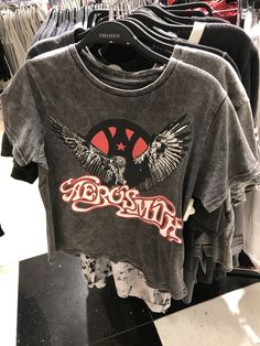 Aerosmith Graphic Tee | Vintage Band Shirts Old Band Tshirts Outfits, Vintage Band Tees Aesthetic, Graphic Tees Vintage Aesthetic, Band Shirts Aesthetic, Band Tees Aesthetic, Band Shirt Aesthetic, Graphic Tees Vintage Band Shirts, Vintage Band Tees Outfits, Band Tee Aesthetic