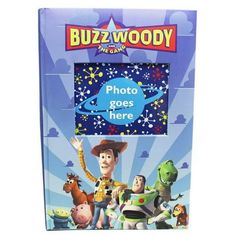 the dvd cover for buzz woody and friends is shown in front of a white background