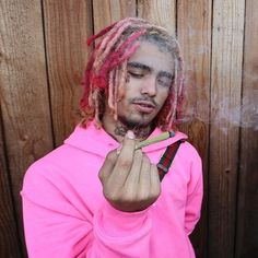 Lil Pump Dreads, Pink Dreads, Wii Sports, Thug Style, Chocolate Malt, Music Magazine