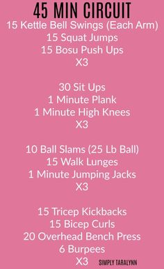 a pink poster with instructions for how to use the gym equipment in this workout routine