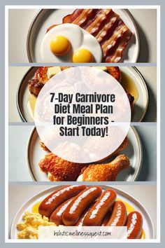 Start your carnivore diet journey with this simple 7-day meal plan! 🗓️🥩 Perfect for beginners, this plan includes delicious carnivore diet breakfast ideas, snacks, and main meals to keep you satisfied. Say goodbye to carbs and hello to a healthier you! #CarnivoreDiet List Of Carnivore Foods, Carnivore Diet Dairy Free, What You Can Eat On Carnivore Diet, Carnivore Diet Eating Out, Carnivore Diet Beginner, Carnivore Diet Christmas, Conivore Diet List, 7 Day Carnivore Diet, Carvinore Diet