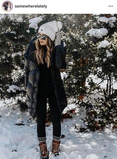 Winter Outfits Snow, Street Style New York, Winter Mode Outfits, Winter Outfits Cold, Cozy Winter Outfits, Snow Outfit, Cute Winter Outfits