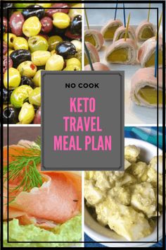 Stay on track wketo while you travelPlan ahead wthis keto travel meal plannocook easy olives lunch breakfast dinner lowcarb ketogenic weightloss menu healthy recipes forone Fat Burning Meal Plan, Camping Meal Planning, Low Carb Breakfast Recipes, Keto Diet Menu, Travel Plan, Low Carb Recipes Dessert, Diet Help, Low Carb Breakfast