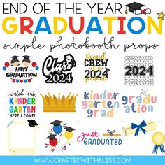 the end of the year graduation stickers are available in multiple colors and sizes, including black