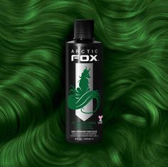 Forest Green Hair Dye - 0 Arctic Fox Phantom Green, Mint Green Hair Dye, Fox Hair Dye, Fox Hair Color, Lightened Hair, Mint Green Hair, Darker Hair, Dark Green Hair, Green Hair Dye