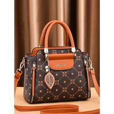 Category:Handbag; Embellishment:Buckle,Zipper,Pendant; Gender:Women's; Type:Bucket Bag,Crossbody Bag,Shoulder Bags; Occasion:Casual Daily,Office; Material:PU Leather; Width:12; Closure Type:Zipper; Height:21; Function:Large Capacity,Multi Carry; Pattern:Patchwork; Listing Date:10/22/2024; Production mode:External procurement; Length:25; Detachable strap:Detachable; Adjustable strap:Adjustable High End Handbags, Designer Purses And Handbags, Multifunction Bag, Bag Art, Faux Leather Handbag, Designer Purses, Cheap Handbags, Art Bag, Woman Bags Handbags