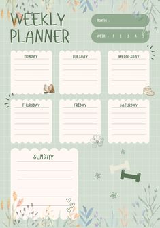 Weekly Planner #blackmonthlyplanner⌨. plannerdecor #digitalblogplanner. Aesthetic Student, Best Weekly Planner, Doodle Planner, Student Weekly Planner, Weekly Planner Free Printable, Weekly Planner Free, Weekly Calendar Planner, To Do Planner