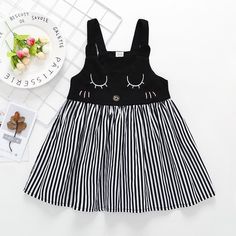 Product Title: Toddler Girls Cute Cartoon Print Suspender Stripe Splice DressKeyword Tag: Baby Boy Pink Shirt*Pattern: cartoon*Soft and comfy* Available for Machine Wash as well as TumbleDry* Imported Are you look for a best quality and cheapest dress? Then Toddler Girls Cute Cartoon Print Suspender Stripe Splice Dress is the best one for you! The Trendy colours with amazing designs for reflect fashion vibes that will embrace you the moment you wear them. The pattern of Toddler Girls Cute Cartoo Boys Pink Shirt, Kids Frocks Design, Fashion Top Outfits, Kids Frocks, Sewing Projects For Kids, Frock Design, Pink Shirt, Cheap Dresses, Trendy Colors