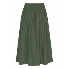 The skirt in the color dark green is sewn in a soft fabric that gives the skirt a nice drape and a light structure. The dark green melange color is a beautiful and deep color with small undertones of yellow. The skirt is equipped with pockets.  The skirt is designed to fit most body types, and the elastic waistband allows you to wear the skirt at the waist, hips, or wherever it feels most comfortable.   At GROBUND, we work to promote responsible clothing production. Therefore, the skirt is made from organic cotton and is GOTS-certified, ensuring that the clothing is produced under ethical and environmental conditions.   Whether you need an elegant choice for everyday or a special occasion, this skirt is a great choice for a new favorit Wash at 40 degrees max. We recommend 30 degrees fine w Light Structure, Deep Colors, Green Skirt, Independent Designers Fashion, Fast Fashion, Coat Dress, Body Types, Soft Fabric, Jacket Dress