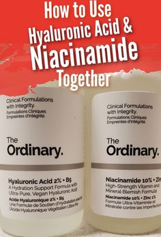 When To Apply Niacinamide Serum, Niacinamide Skincare Routine, When To Use Niacinamide Serum, When To Use Niacinamide, What Is Niacinamide, How To Use Hyaluronic Acid, Niaminicide Serum Benefits, Hyaluronic Acid Benefits Skincare, Hyloranic Acid Serum