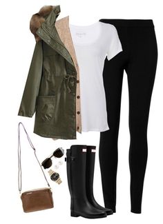 Rain Boots Outfit, Hunter Boots Outfit, Black Hunter, Hunter Outfit, Boating Outfit, Fall Layers, Outfit Fall, Rainy Day Outfit, Henri Bendel