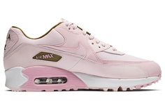 Nike Womens WMNS Air Max 90 SE Pink Foam 881105-605 Womens Air Max 90, Air Max 90 Women, Air Max 90s, Sneakers Jordans, Air Shoes, Pink Life, Fresh Shoes, Nice Outfits, Nike Air Max For Women