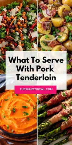 what to serve with pork tenderloin