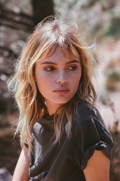 Staz Lindes by Bryan Rodner Carr for Mate the Label via Bohemiandiesel Staz Lindes, The Cool Hour, Long Hair With Bangs, Face Hair, Hair Envy, Grunge Hair, Hair Today, Hair Dos, Hair Day