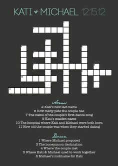 a crossword puzzle with the words let it be written in white on black background