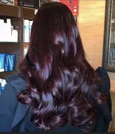 Red Over Dark Brown Hair, Color On Dark Brown Hair, Hair Colors For Dark Brown Hair, Dark Mahogany Brown Hair, Dark Plum Brown Hair, Dark Red Brown Hair, Mahogany Brown Hair Color, Dark Cherry Hair, Shades Of Brown Hair