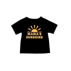 Mama's Sunshine Tee 100% Cotton Sunshine Shirt, Black Shirt, Colorful Shirts, Mens Graphic, Mens Graphic Tshirt, Mens Tshirts, Mens Tops, T Shirt, Black