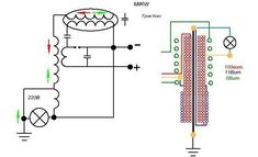 an electronic circuit diagram showing the current voltages, and how to use one wire