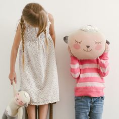 Pillow Wooly For Sale – Blabla Kids Giant Doll, Whimsical Pillows, Southern Baby, Hand Knit Doll, Hand Knit Blanket, Christmas Teddy Bear, Baby Couture, Unique Dolls, Dress Up Dolls