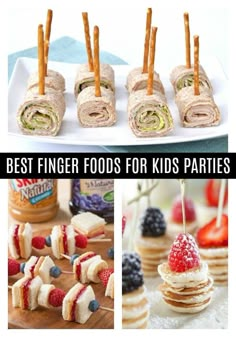 the best finger foods for kids parties