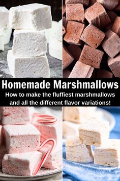 homemade marshmallows are so easy to make