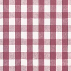 a red and white checkered table cloth