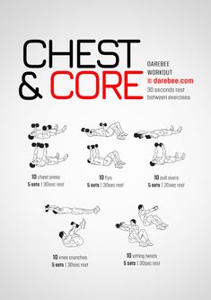 the poster shows how to do rest and rec