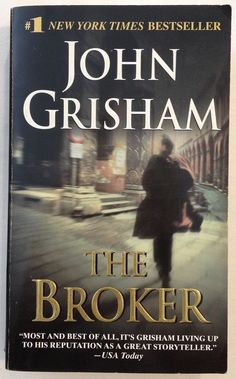 the cover of john grishaam's novel, the broken