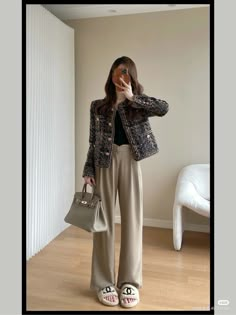 Tweed Outfit, Korean Casual Outfits, Modesty Fashion, Estilo Preppy, Classy Fashion, Classy Work Outfits, Causual Outfits, Ulzzang Fashion, Fashion Mistakes