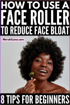 Face Rolling for Beginners | There are so many benefits to adding face rolling to your daily skincare routine, and this post has everything you need to know. You'll learn what face rolling is, which face rollers to invest in (jade, rose quartz, etc.), when to use a face roller, along with step by step tutorials to teach you how to use a face roller correctly. Facial massage will help remove face bloat and puffy eyes, and this post will teach you which directions to roll your face and more! Face Roller Before And After, Face Roller How To Use, Face Bloat, Rolling Face, Face Rollers, Arkansas Vacations, Skin Improvement, Facial Treatments, Daily Skincare Routine