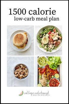 Meal Plan Low Carb, 1600 Calorie Meal Plan, 1500 Calorie Diet, 1500 Calorie Meal Plan, High Protein Meal Plan, Macro Meal Plan, Protein Meal Plan, Low Carb High Protein, Protein Meal