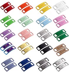 PRICES MAY VARY. 20 Colors in One | 40PCS Sneaker Shoe Lace Charms for Nike Air Force 1 (AF1) |The 20 colors include Matte Silver, Yellow, Fruit Green, Laser Gradient, Bright Gold, Light Blue, Orange, Red, Cherry Blossom Pink, Purple, Bean Paste Green, Black, White, Pink, Green, Frosted Gold, Coral Blue, Gun Black, Blue, Bright Silver. These Vibrant Charms are a perfect replacement and bring life to your Air Force 1's High Quality Charms made with 24K Mirror Plating Colorful Shoe Lace Charms for Shoe Lace Charms, Purple Bean, Colorful Shoe, Lace Charms, Yellow Fruit, Green Laser, Red Cherry, Bean Paste, Decorated Shoes