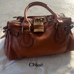 Excellent Condition With Dust Bag Vintage Chloe Bag, Chloe Vintage, Chloe Bags, Chloe Bag, Limited Time, Chloe, Satchel, Dust Bag, Bag Lady