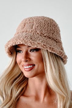 Doorbuster Ahead Of The Game C.C Adjustable Sherpa Bucket Hat (Camel) - NanaMacs Sherpa Bucket Hat, Style Bucket Hat, Camel Style, Cool Winter, Winter Fashion Outfits Casual, Flying Monkey Jeans, Beige Style, Juniors Jeans, Winter Hats For Women