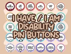 🦊 Pins to let people know about your condition! 🦊 Don't see your condition? Check the Google Doc linked below! This document contains all of my current pin designs. If you still don't find the design you want, check out my Custom Speech Bubble Pin listing (also linked below 🍄 CUSTOM PIN LISTING - https://www.etsy.com/listing/1478993680 💌 ALL PIN DESIGNS - https://docs.google.com/document/d/1YPfbBo4vlqjczpPS_IM2SmQKK5_LvqVK__m0cxXLmjs 🍄 $2.50 for each pin  🍄 multi-pin discount packs available  🦊 MONEY SUPPORTS A DISABLED+CHRONICALLY ILL TRANS COLLEGE STUDENT 🦊 🍄 1.5 inches 🍄 Glossy finish 🍄 Durable metal pin back  💌 Designed with love and care 💌 🦊 Stickers!  Each order comes with a free sticker. These stickers are not made by me, they are simply from my huge sticker collection Ehlers Danlos Syndrome, Get Rid Of Blackheads, I'm Busy, Speech Bubble, Metal Pins, Cute Pins, Pinback Buttons, Fun Stickers, Bad Timing