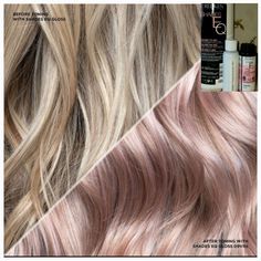 ~Redken Shades Eq Hair Gloss (Toner) Color: 09vro Rose Type: Demi-Permanent Standard Size: 2 Fl.Oz New ~Authentic ~Description Redken Shades Eq Isn’t Your Run-Of-The-Mill Hair Gloss. In Fact, It’s The Haircolor That Thinks It’s A Conditioner And Delivers Fast, Professional Color Results. After A Gloss Service, You'll Leave The Salon With Healthier Looking And Feeling Hair With Beautiful Shine. The Formula Is Infused With Amino Acids That Help To Condition The Hair And Leave It Looking Super Shin Shades Formulas, Hair Toning, Redken Formulas, Redken Color Gels, Toner For Blonde Hair, Champagne Hair, Redken Hair Color, Color Formulas, Redken Hair Products