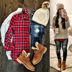 Flat Lay Outfit, Flat Lays, Mode Casual, Winter Trends, Cute Fall Outfits, Looks Chic, Casual Winter Outfits, Fall Fashion Outfits, Winter Outfits Women