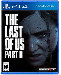 the last of us part ii is on display in this video game box art image